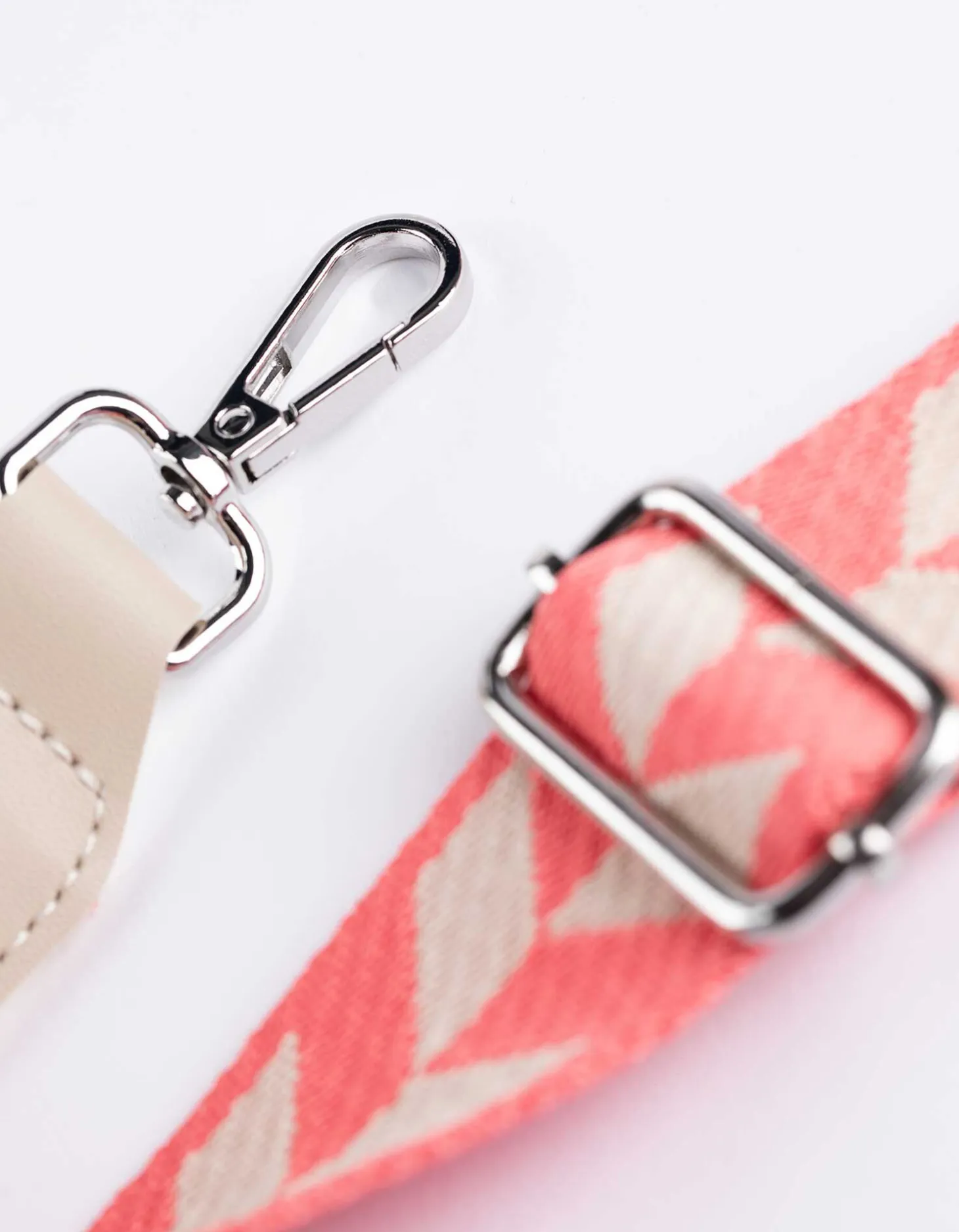 Schoudertas - patroon - beige