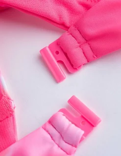 Set van bikinitop en bikinibroekje - Kleurverloop - pink