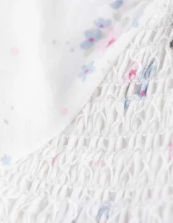 Set van jurk en legging - Print all-over - wit