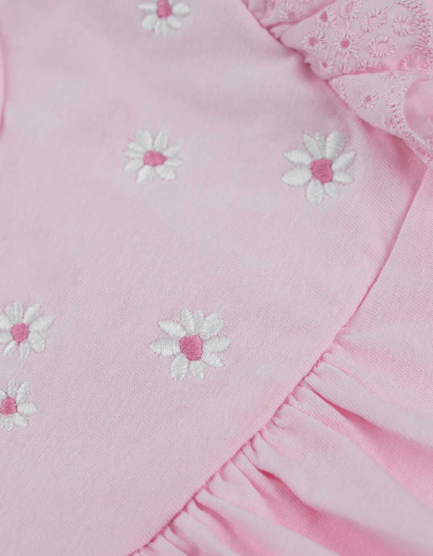 Set van longsleeve en legging - Print all-over - roze