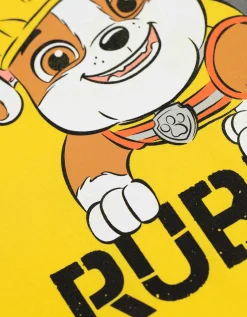 Set van shirt en shorts - Paw Patrol - geel