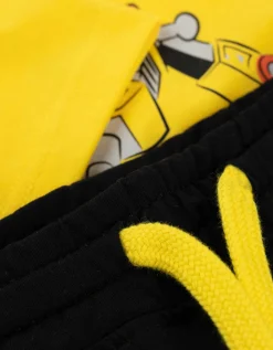 Set van shirt en shorts - Paw Patrol - geel
