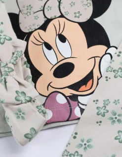 Set van sweater, broek en haarband - Minnie Mouse - lichtgroen