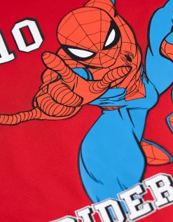 Set van t-shirt en broek - Spiderman - rood