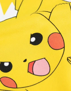 Set van t-shirt en broek - Pok&eacute;mon - geel