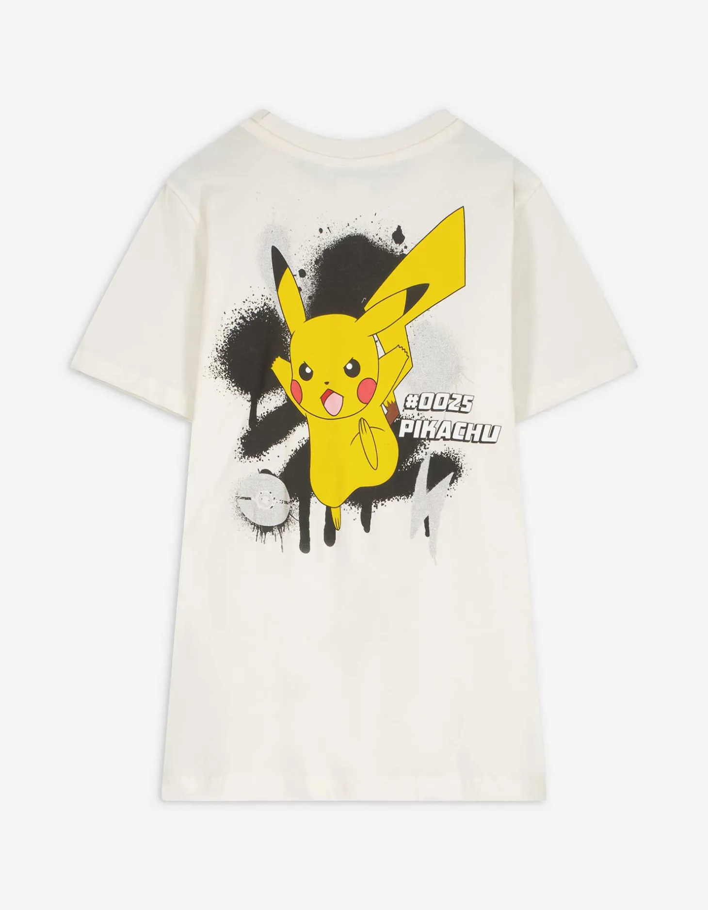 Set van T-shirt en shorts - Pokémon - wit