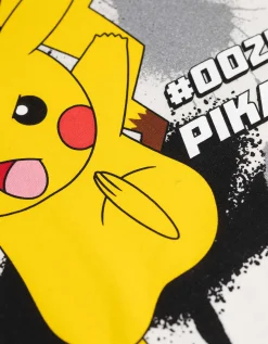 Set van T-shirt en shorts - Pokémon - wit
