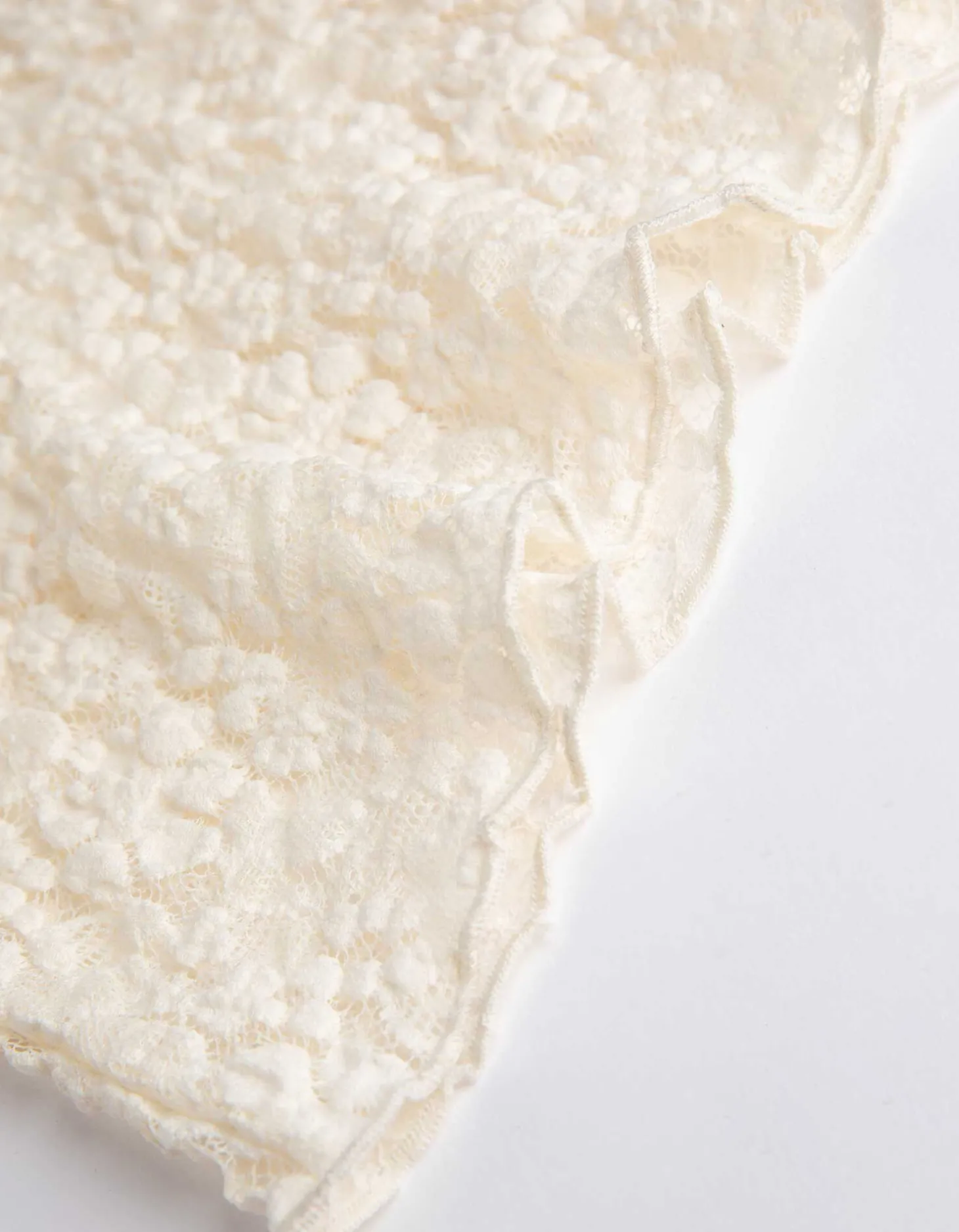 Shirt - Broderie - wit