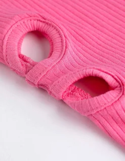 Shirt - Cut-outs - pink