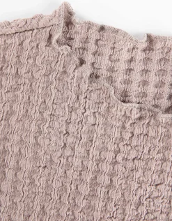 Shirt - Hals - beige