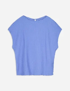 Shirt - Hals - blauw