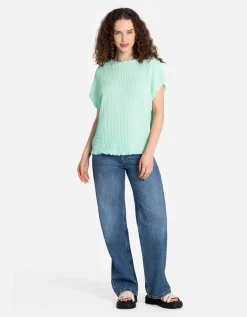 Shirt - Hals - groen