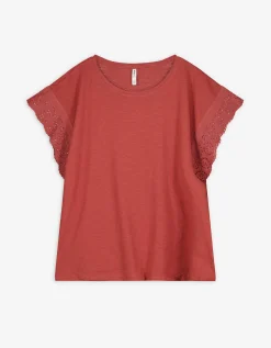 Shirt - Katoen - donkerrood