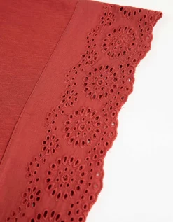 Shirt - Katoen - donkerrood