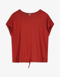 Shirt - Koord - donkerrood