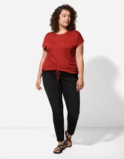 Shirt - Koord - donkerrood