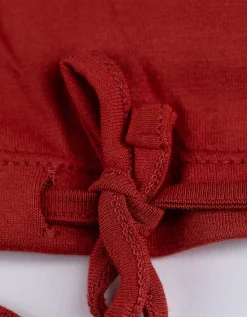 Shirt - Koord - donkerrood