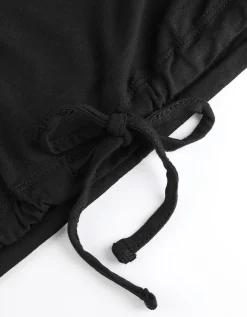 Shirt - Koord - zwart