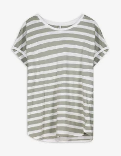 Shirt - Strepen - lichtgroen