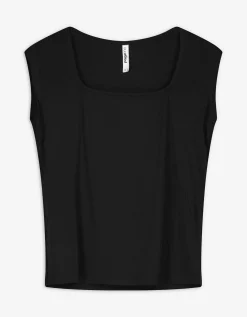 Shirt - Viscose - zwart