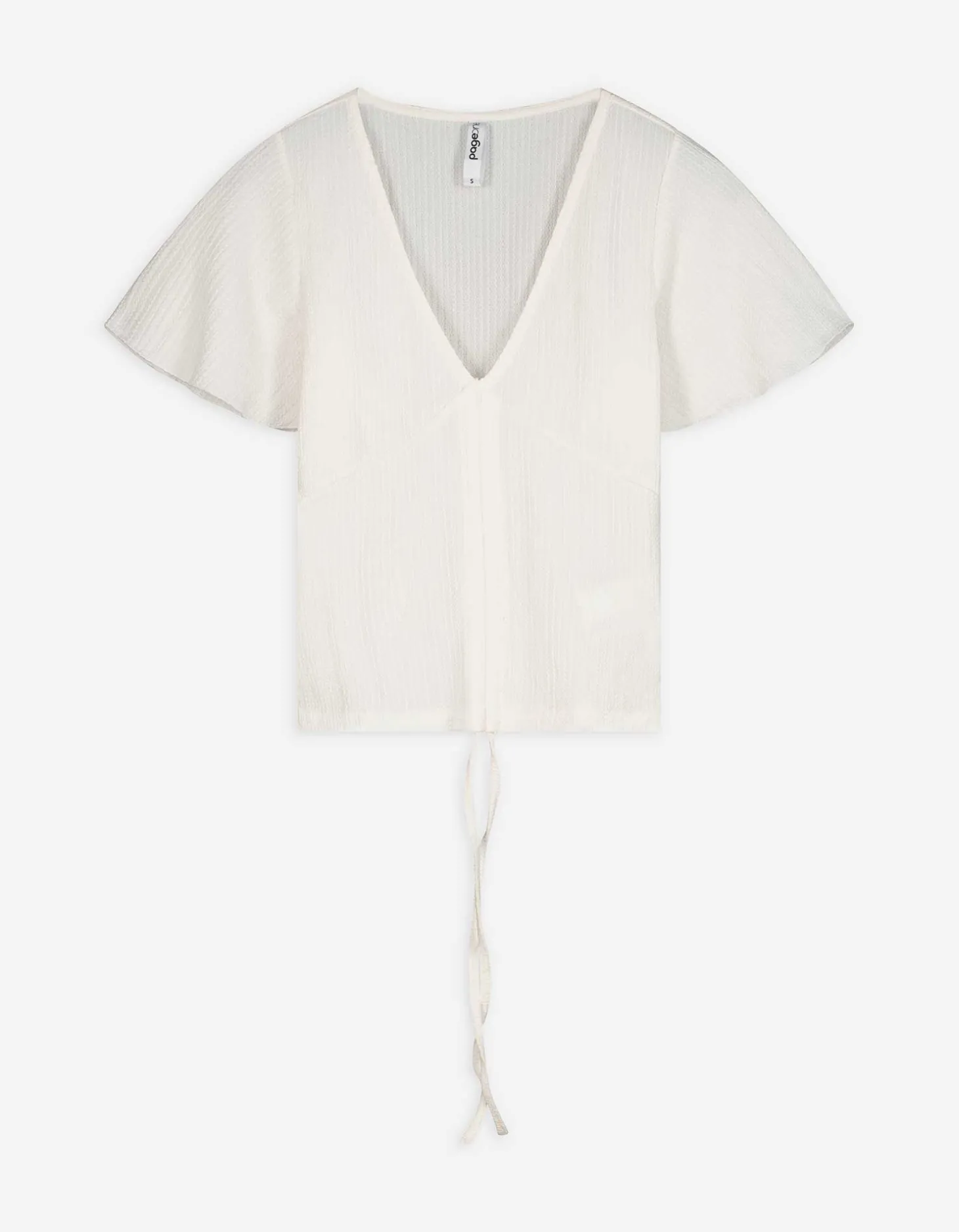 Shirt - Volants - wit