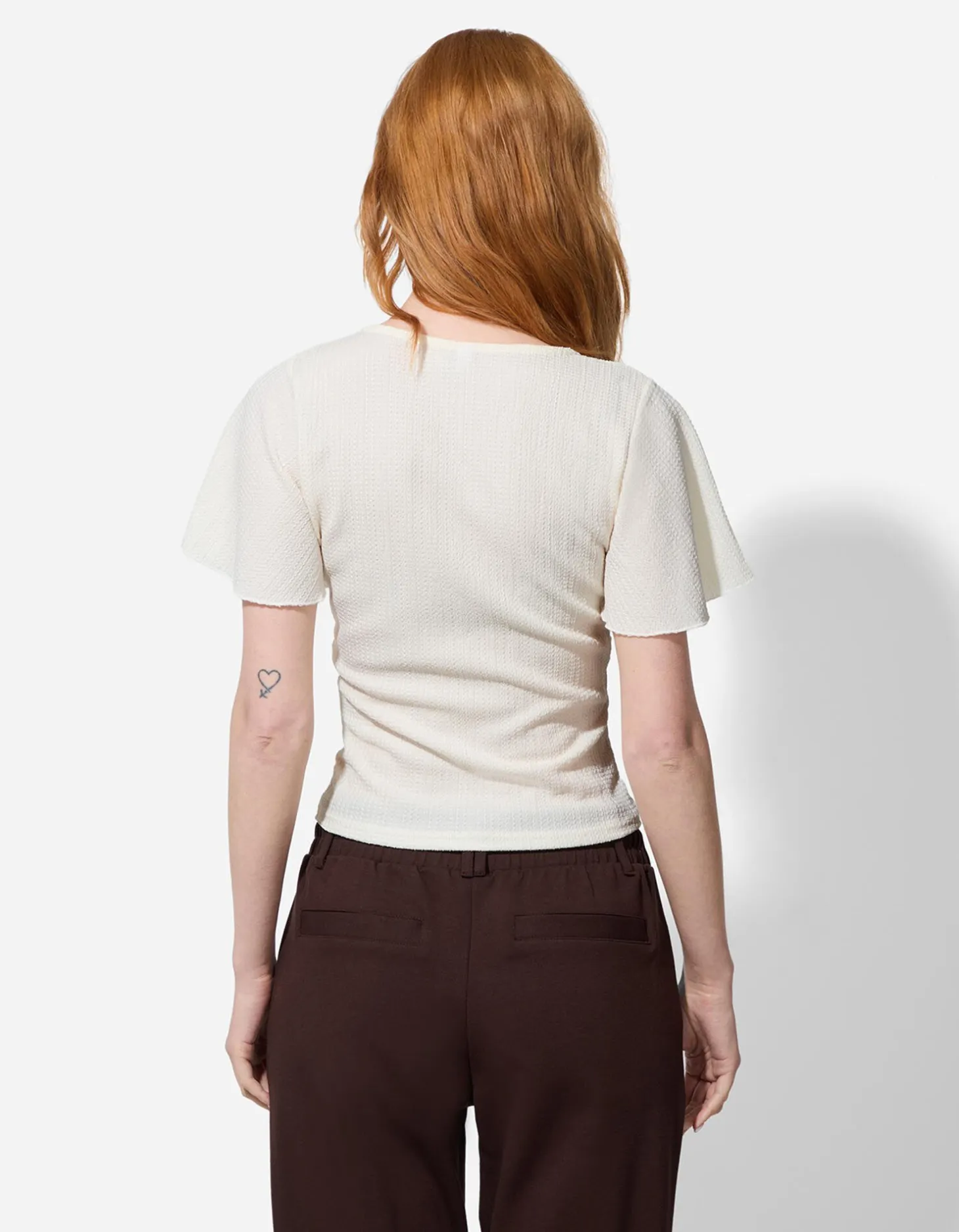 Shirt - Volants - wit