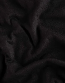 Shirt - Zijsplit - zwart