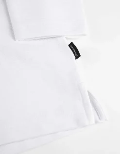 Shirt met lange mouwen - Ritssluiting - wit