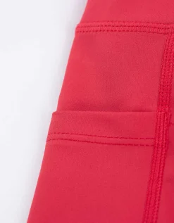 Short - Ademend - donkerrood