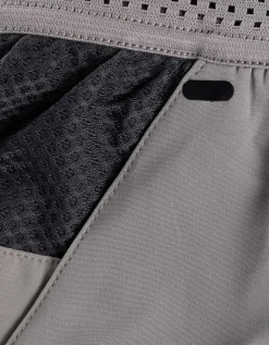 Short - Contrasterende inzetten - grijs
