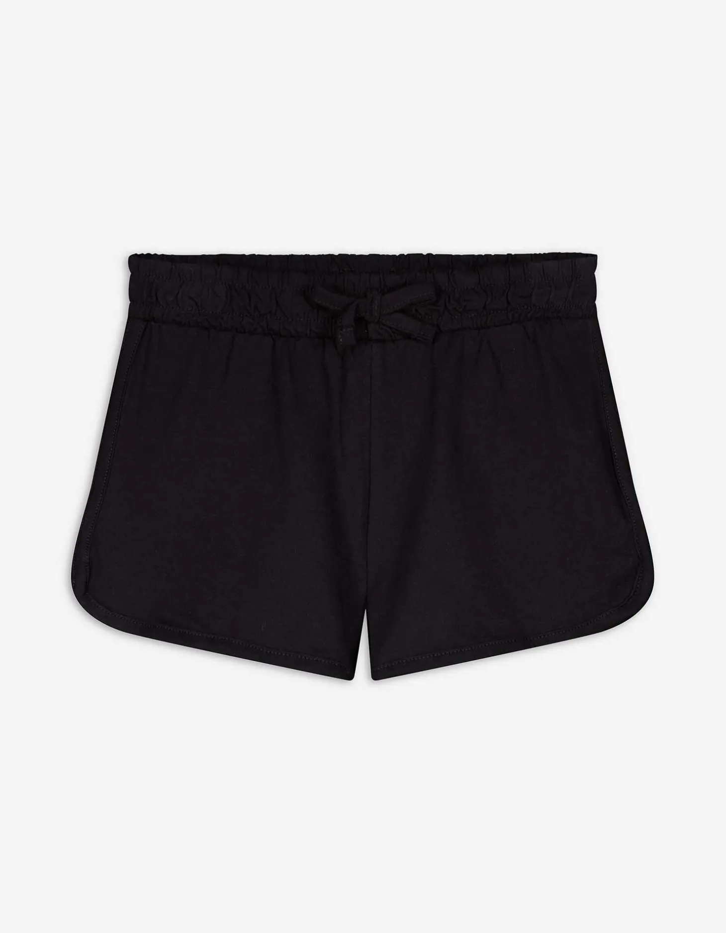 Short - Geappliqueerd strikje - zwart