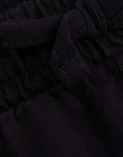 Short - Geappliqueerd strikje - zwart