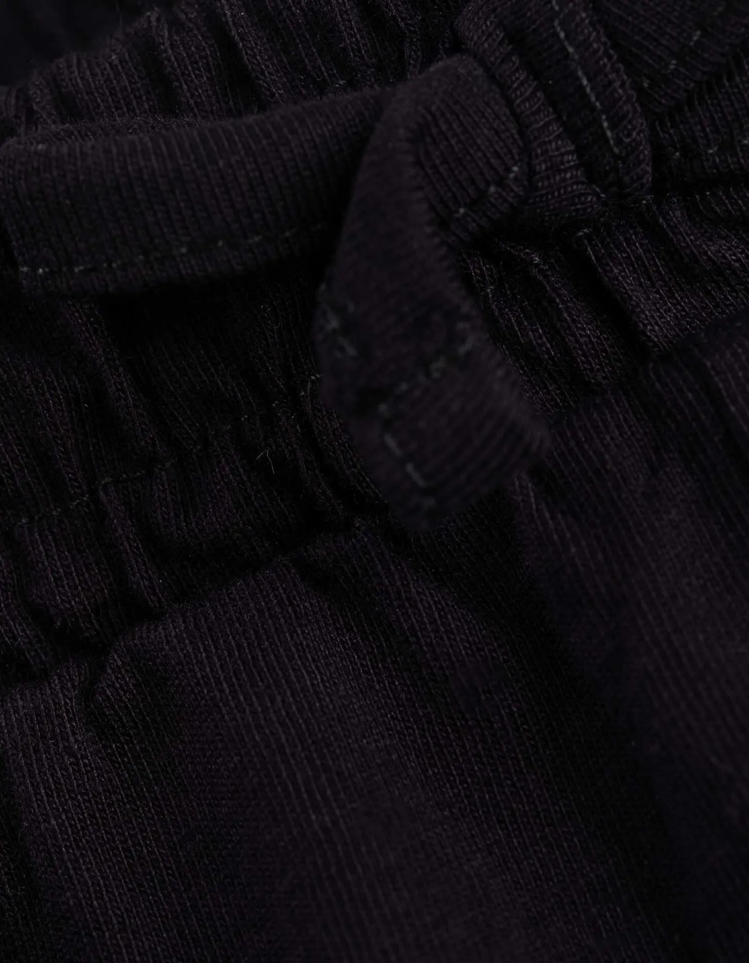 Short - Geappliqueerd strikje - zwart