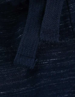 Short - Gem&ecirc;leerd - donkerblauw
