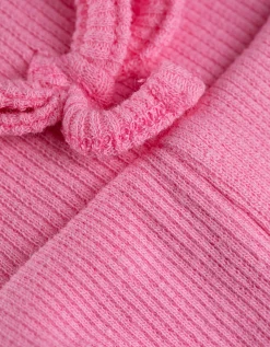 Short - Geribde structuur - pink