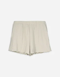 Short - Geschulpte zoom - beige