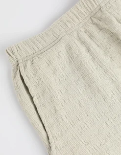 Short - Geschulpte zoom - beige