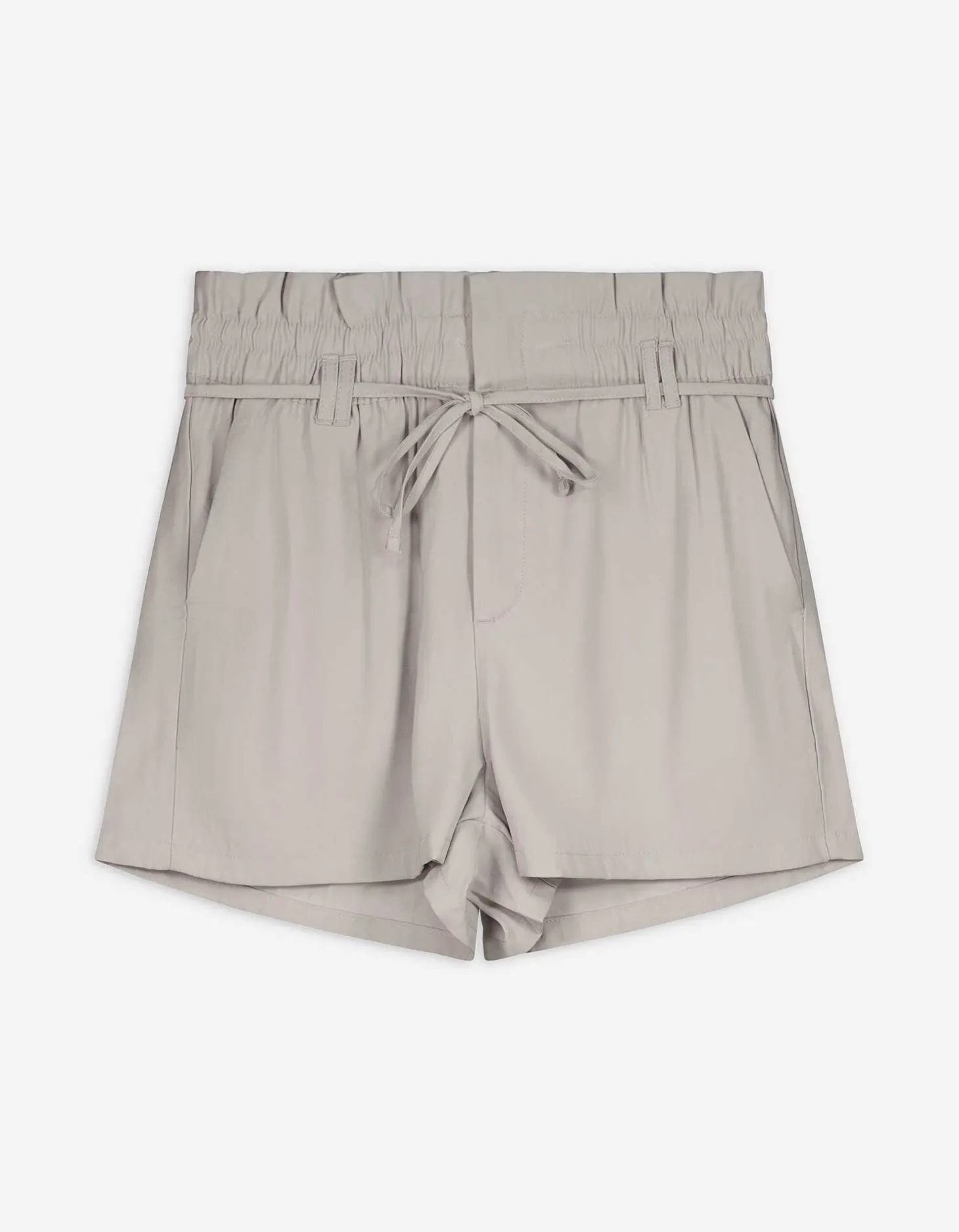 Short - Hoge taille - beige
