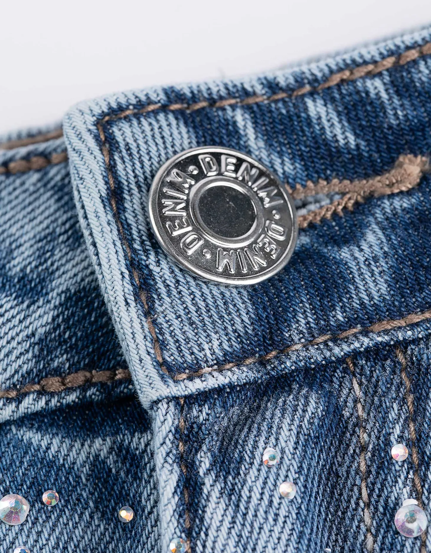 Short - Hoge taille - blauw