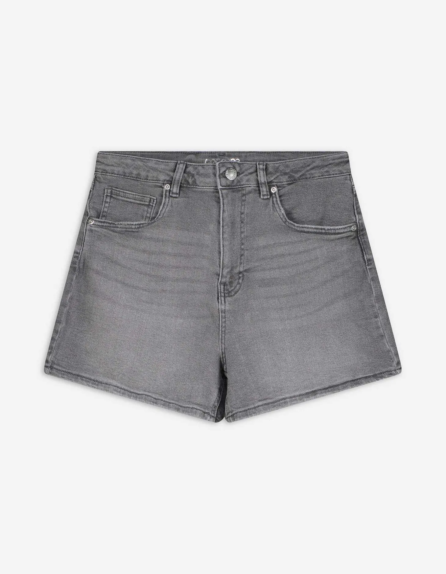 Short - Hoge taille - grijs
