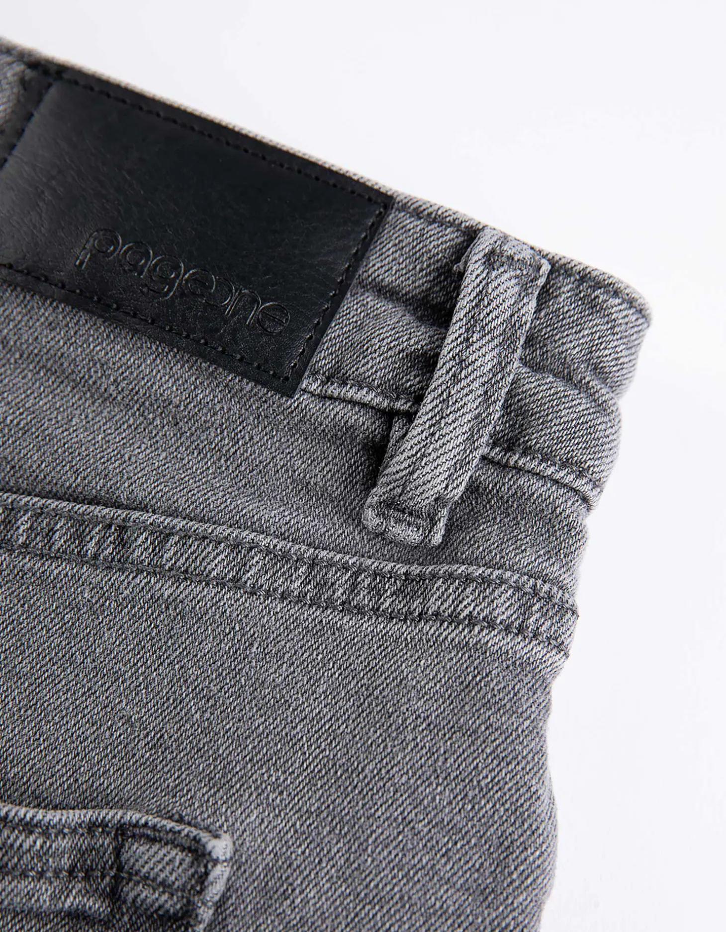 Short - Hoge taille - grijs