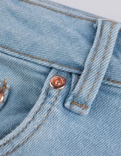 Short - Hoge taille - lichtblauw