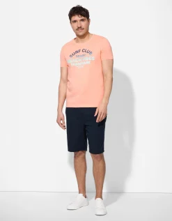 Short - Linnenmix - donkerblauw
