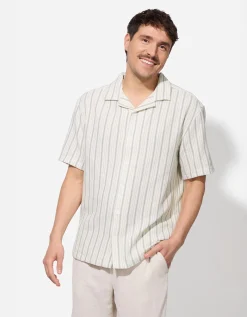 Short - Linnenmix - wit
