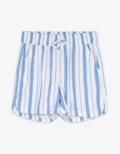 Short - Linnenmix - wit