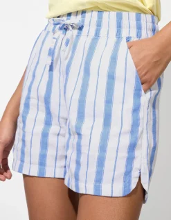 Short - Linnenmix - wit