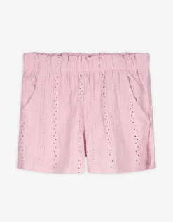 Short - Materiaalmix - roze