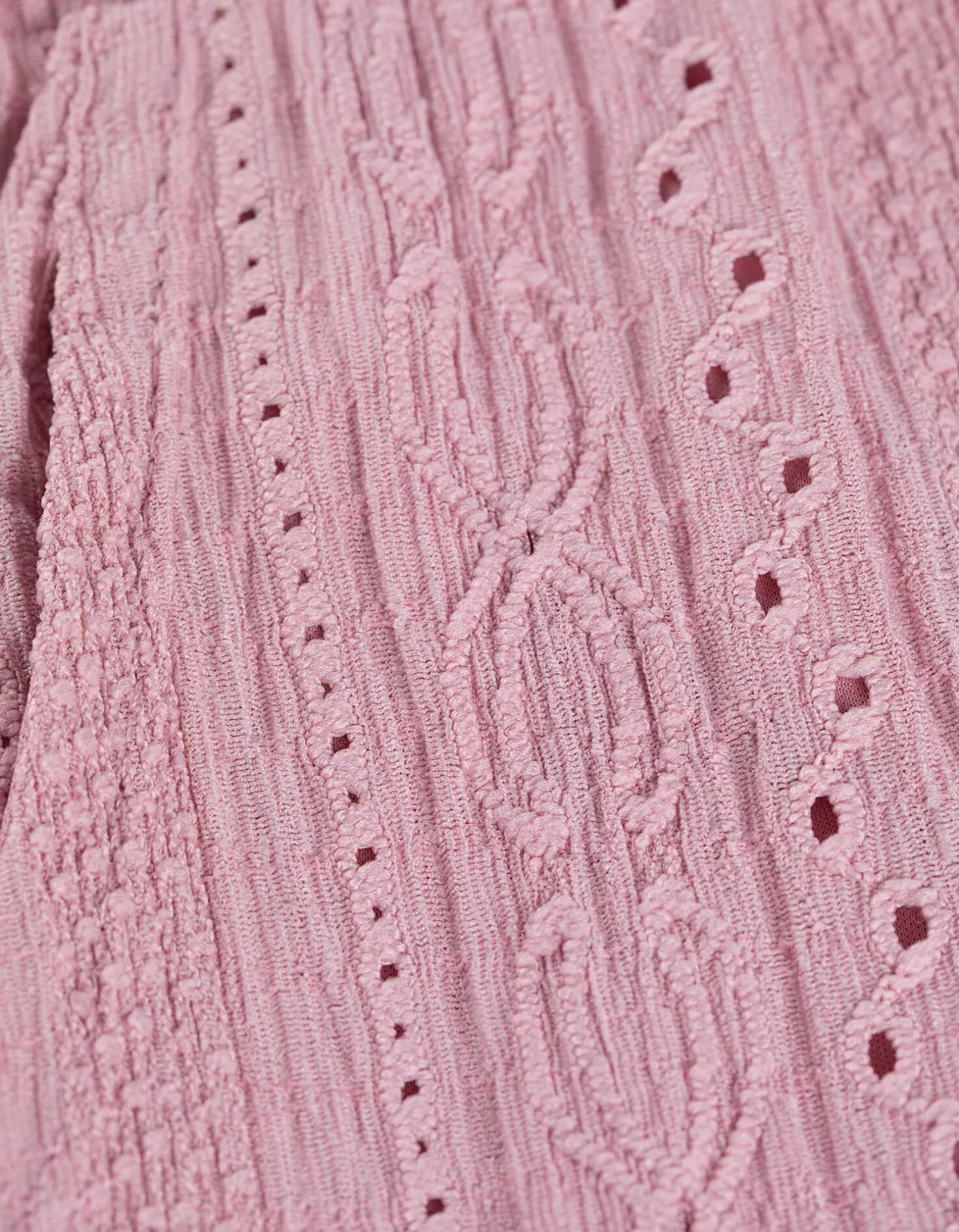 Short - Materiaalmix - roze