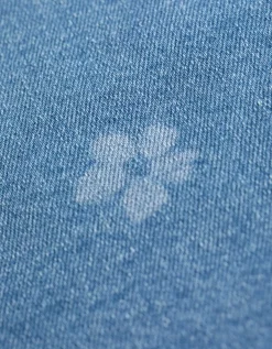 Short - Motief all-over - blauw
