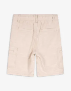 Short - Opgestikte zakken - beige
